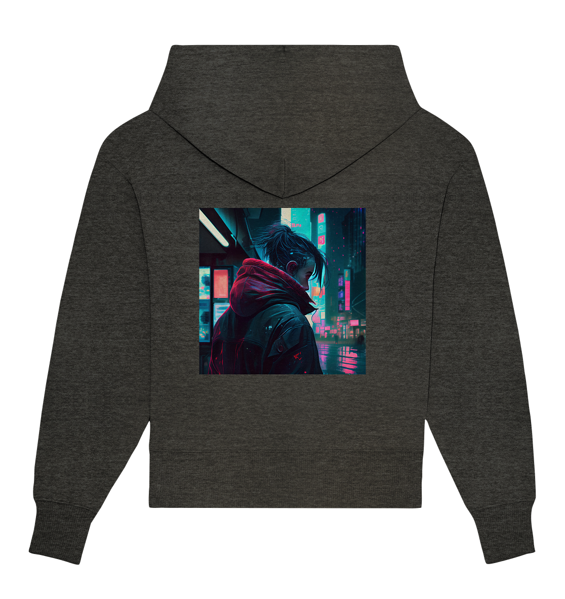 Japan Cyberpunk #2 - Organic Oversize Hoodie