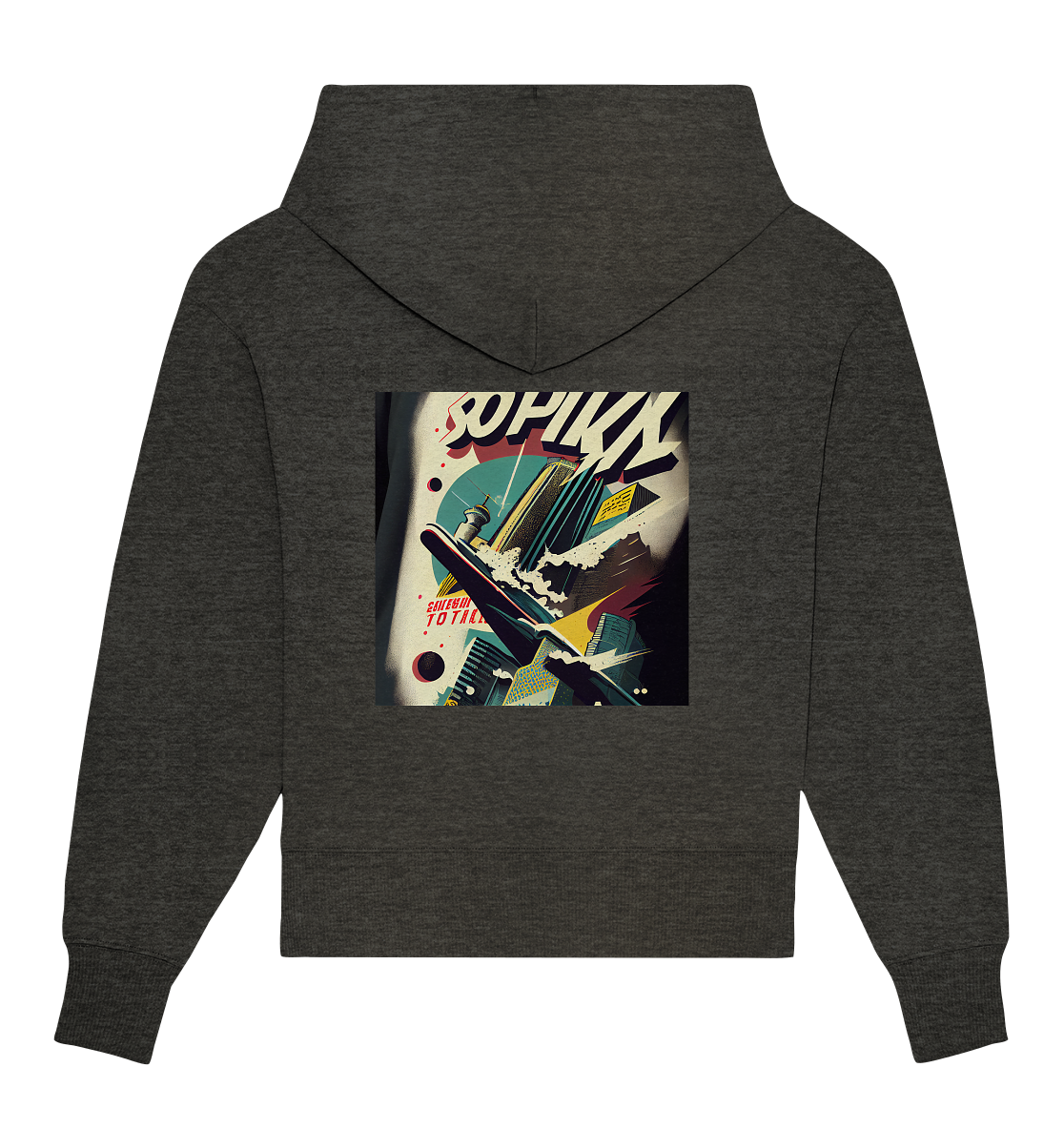 Japan graphics #4 - Organic Oversize Hoodie