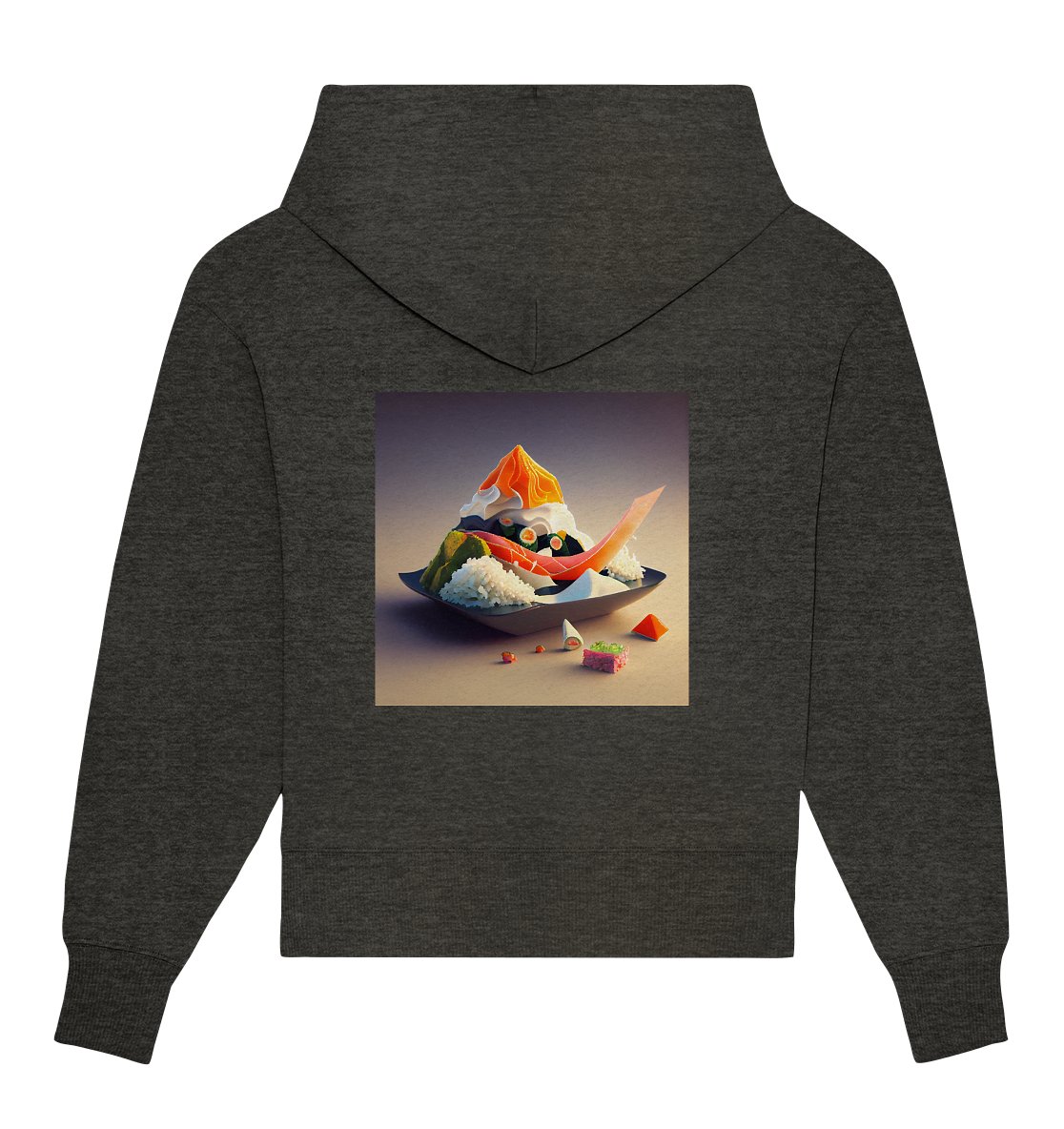 Japan Sushi - Organic Oversize Hoodie