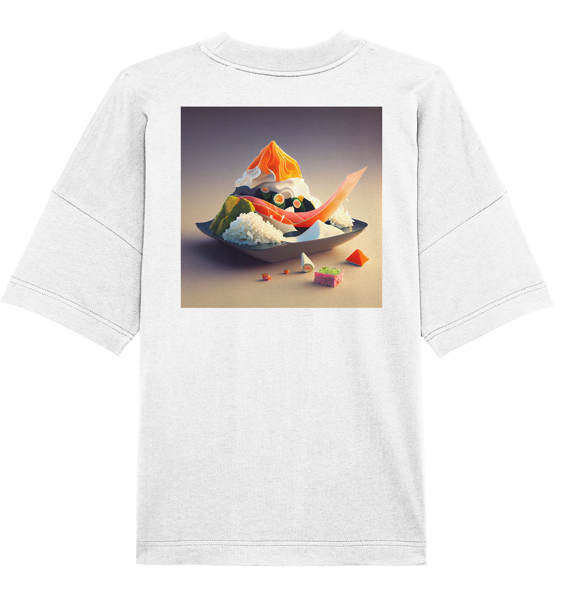 Japan Sushi - Organic Oversize Shirt