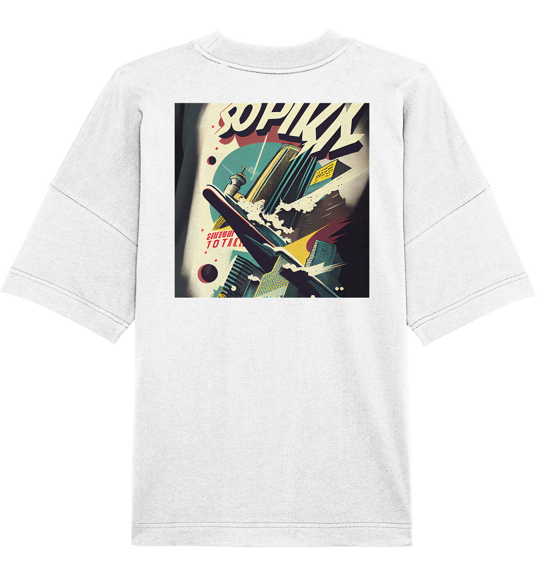 Japan graphics #4 - Organic Oversize Shirt