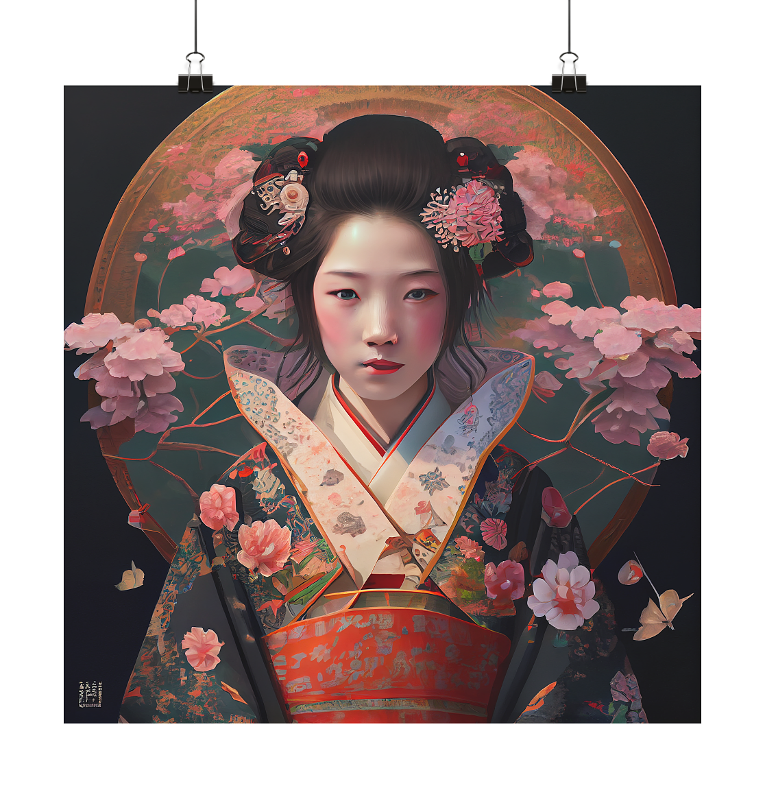 Japan Art - Poster 30x30